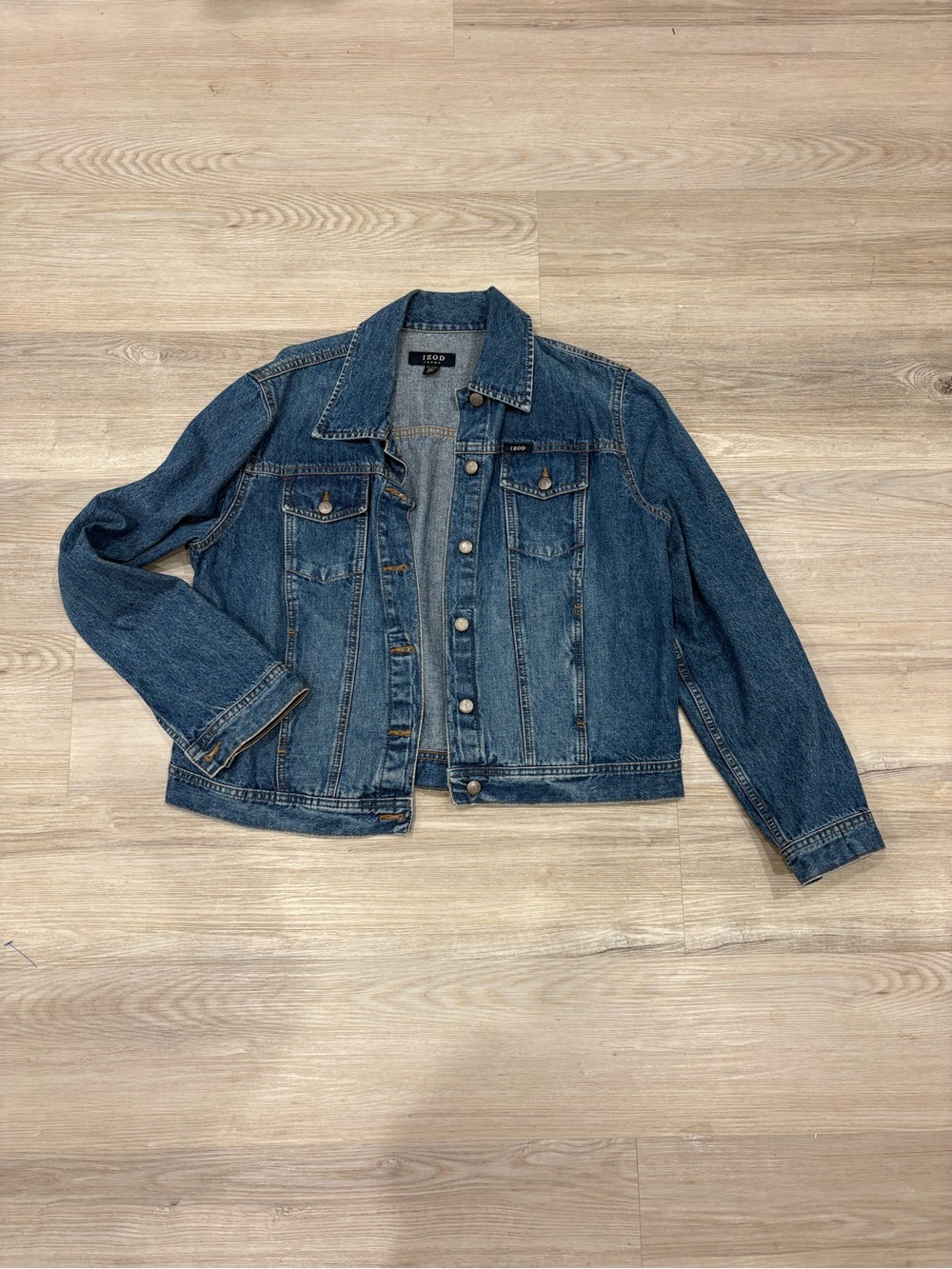 Izod Classic Blue Denim Jean Jacket